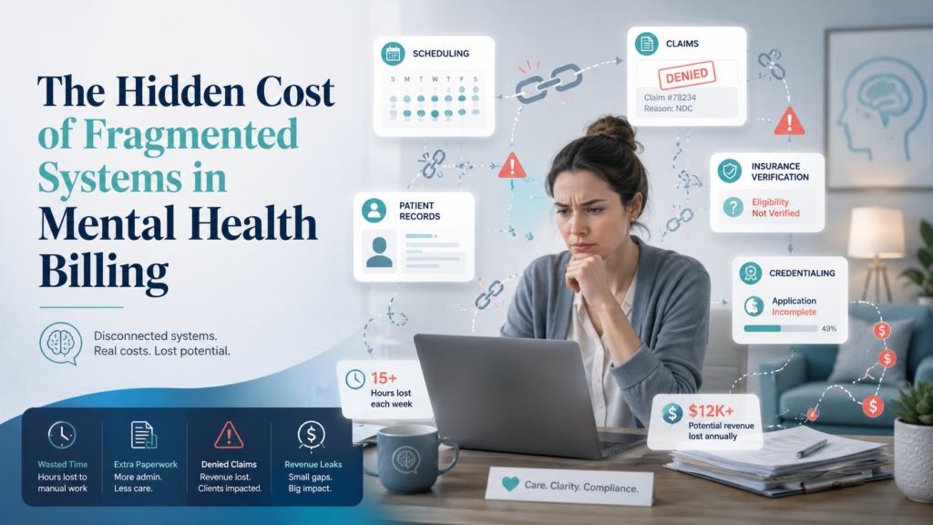 The Hidden Cost of Fragmented Systems in Mental Health Billing