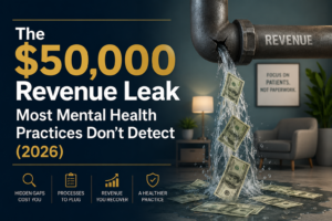 The $50,000 Revenue Leak Most Mental Health Practices Don't Detect (2026)