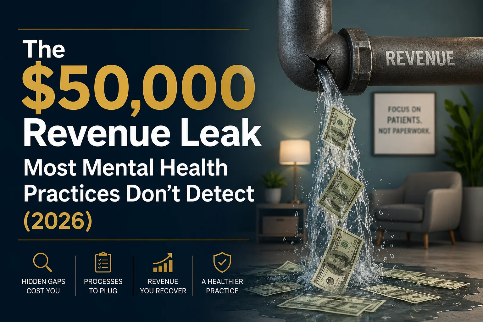 The $50,000 Revenue Leak Most Mental Health Practices Don't Detect (2026)